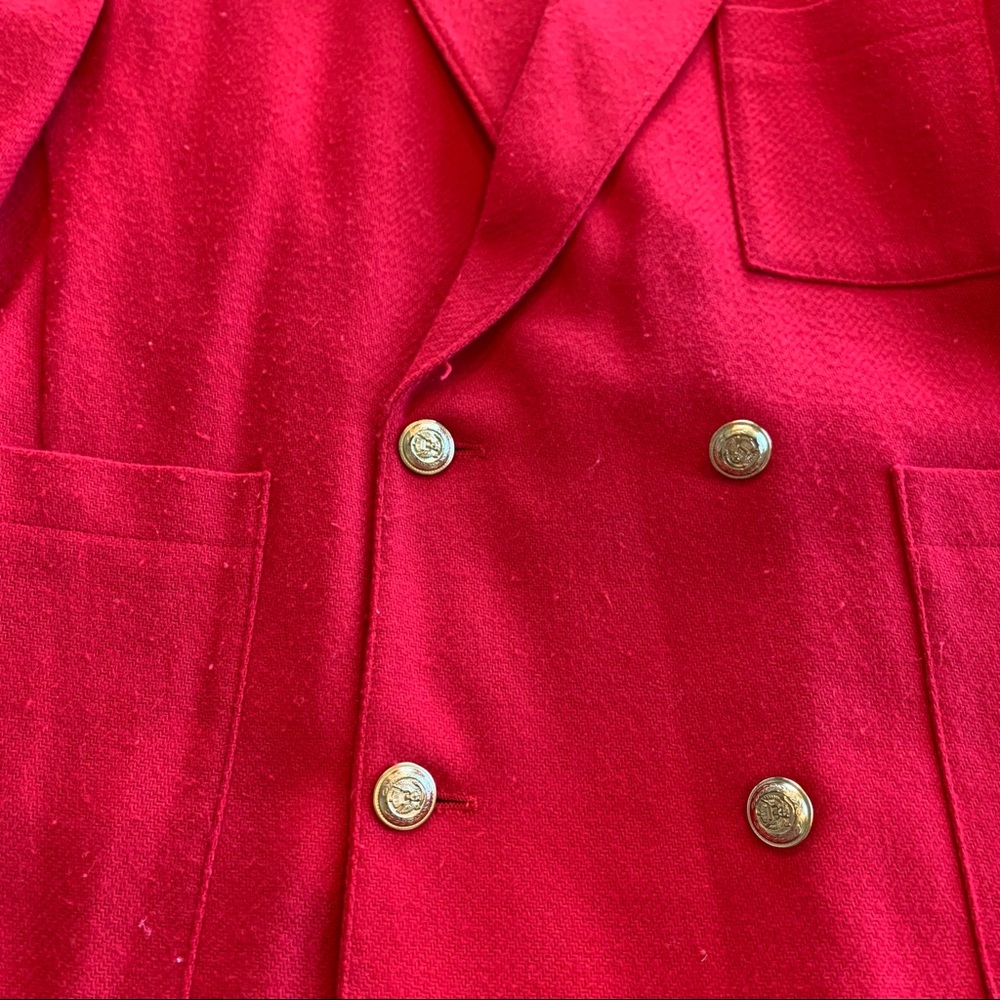 VTG Rafferty Red Blazer - Picture 3 of 8